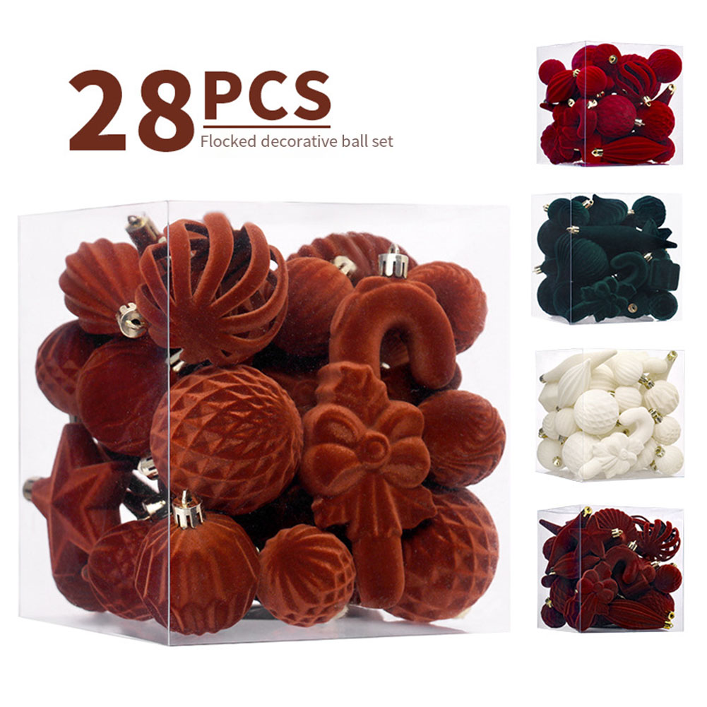 Ornament Ball Set - ﻿ 28PCS Weihnachten Kugeln Weihnachten Baum