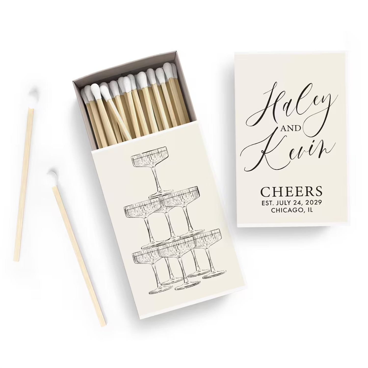Aluminium-Matchbox mit Silber- – Holiday Candle Set Bewertung und Preis