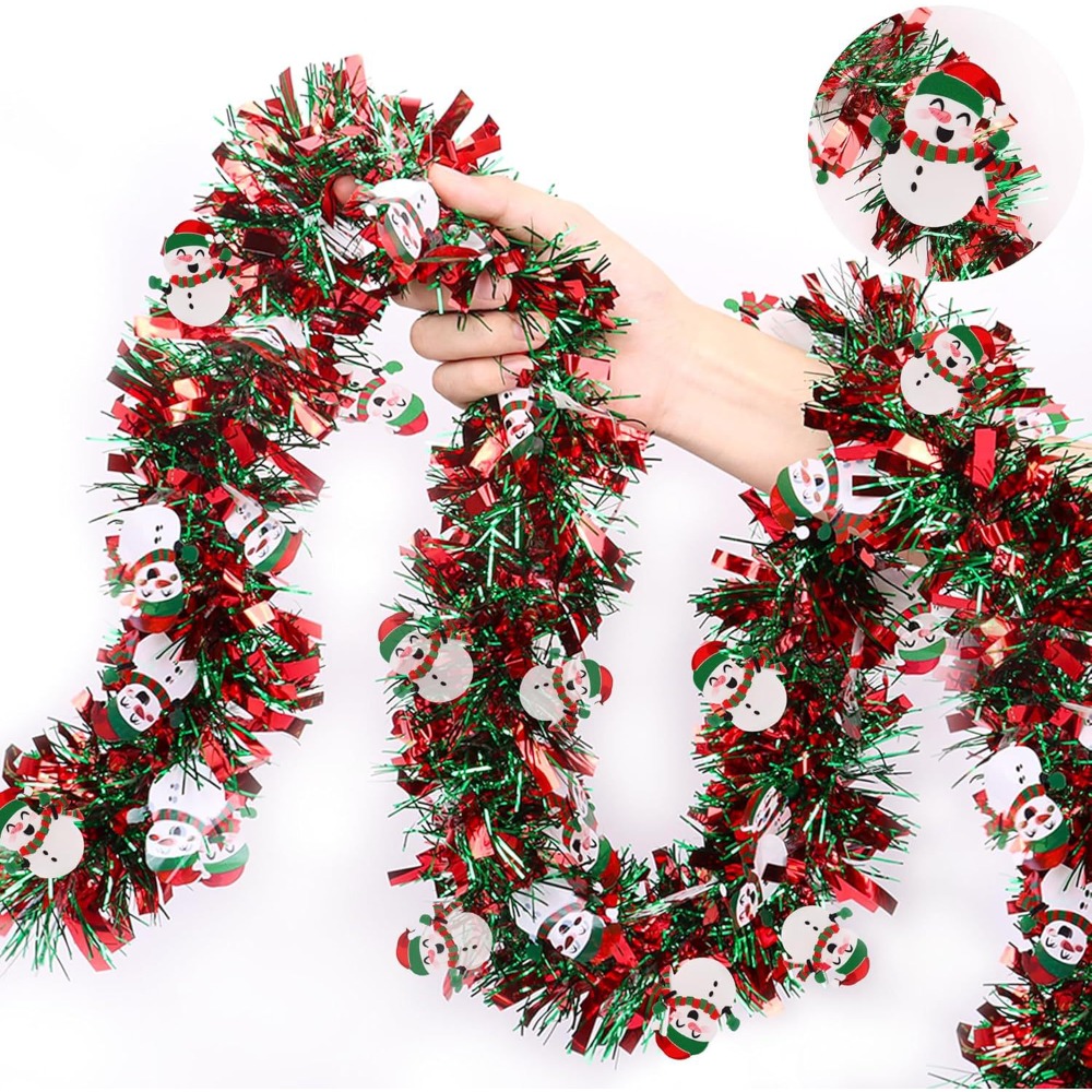 Weihnachtsgirlande aus Lametta – Tinsel Garland Decoration Bewertung und Preis