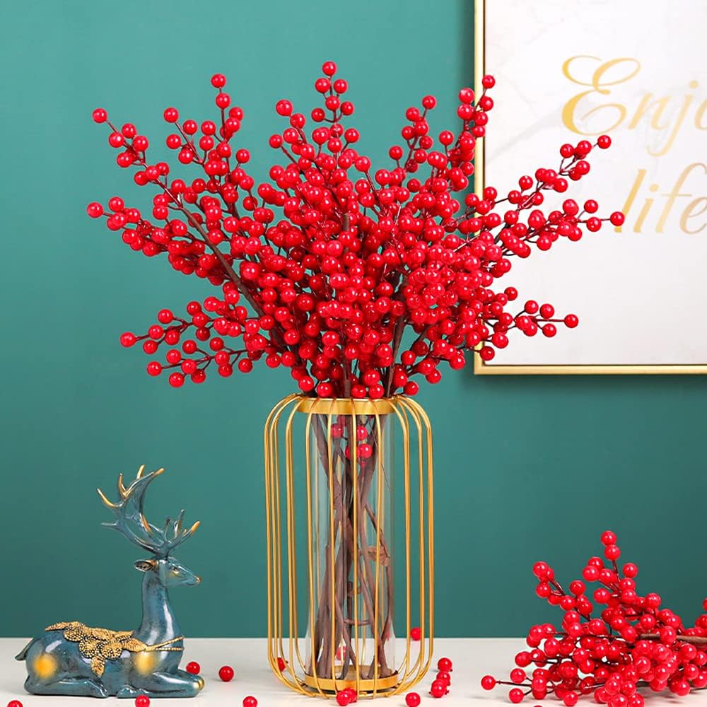 Künstliche Lebendige Rote Beer – Christmas Wreath Fake Bewertung und Preis