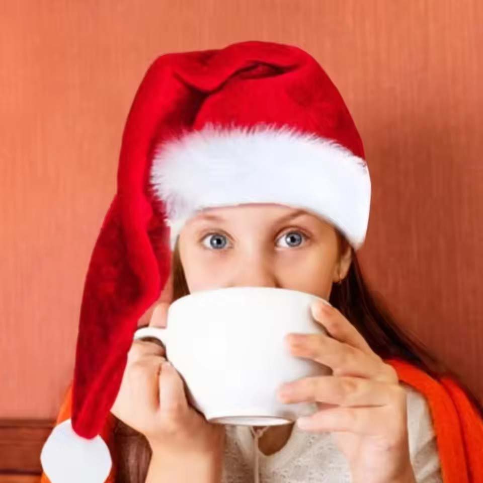 Lange Plüsch-Weihnachtsmütze a – Santa Hat Plush Bewertung und Preis