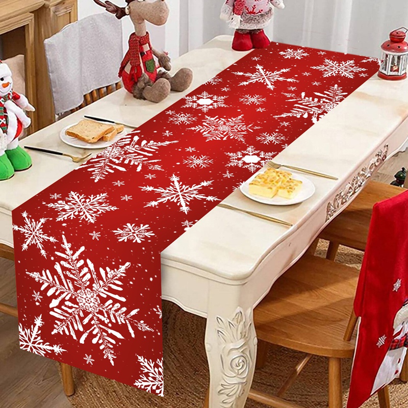Frohe Weihnachten Tischläufer  – Christmas Table Runner Bewertung und Preis