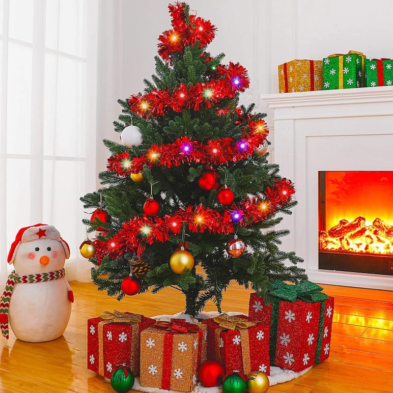 Batteriebetriebene Weihnachts- – Tinsel Garland Decoration Bewertung und Preis