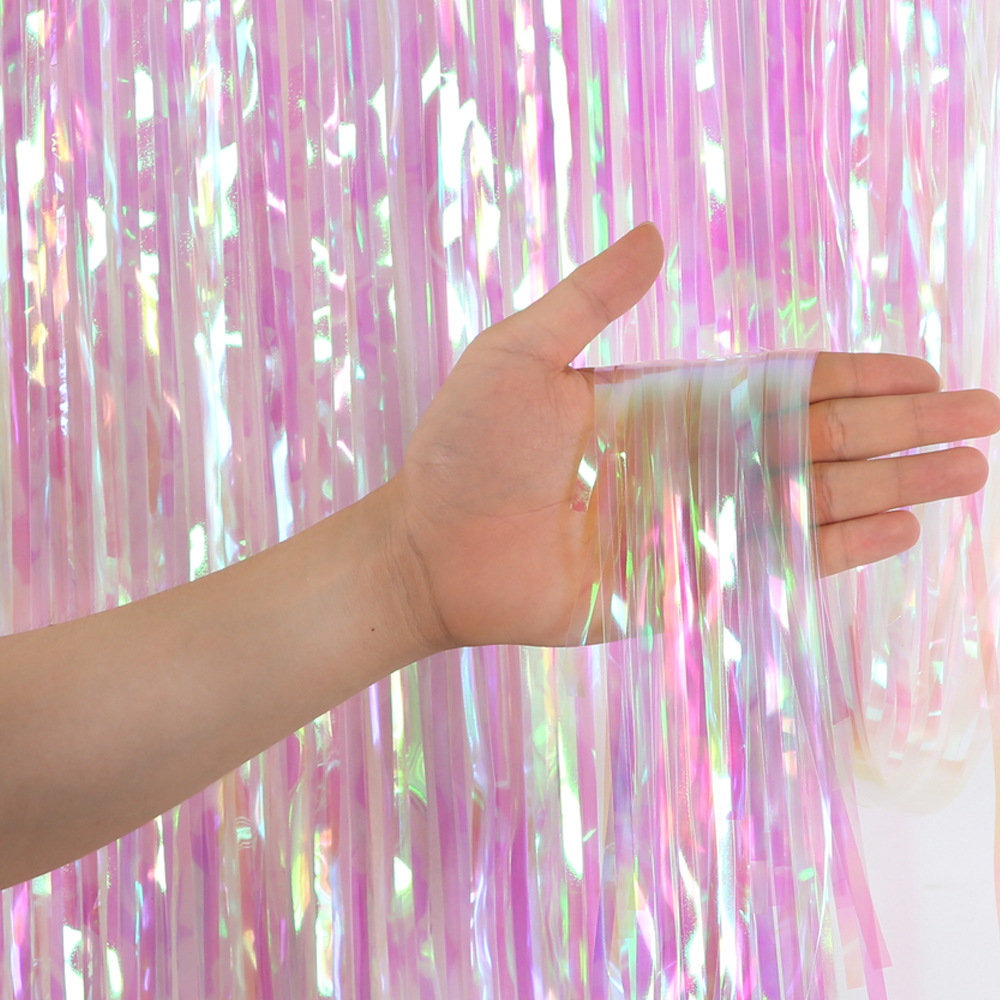 2M 3M Party Hintergrund Vorhän – Tinsel Garland Decoration Bewertung und Preis