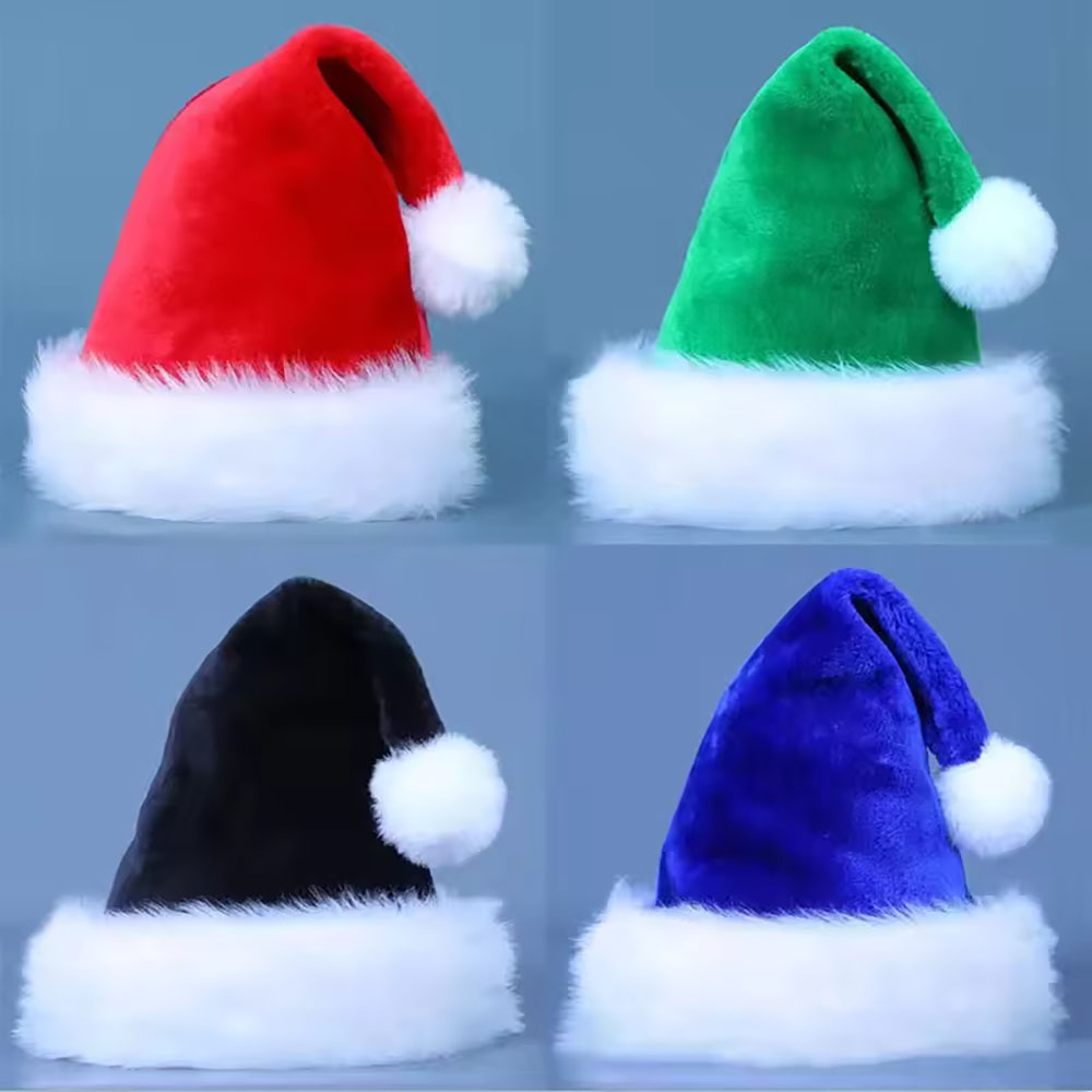 Neue Weihnachtsmütze für Erwac – Santa Hat Plush Bewertung und Preis