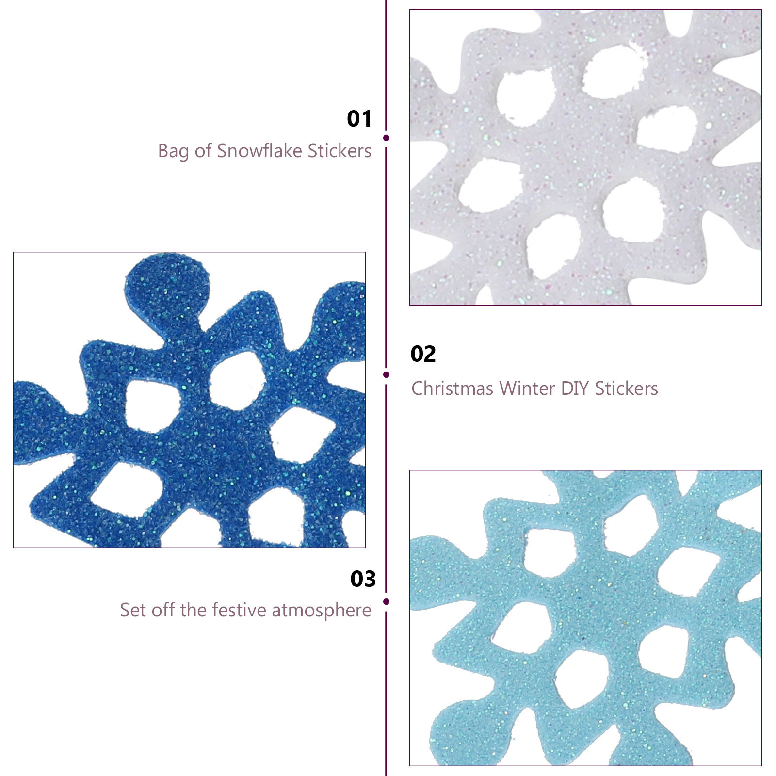 DIY Schaumstoff-Schneeflocken- – Snowflake Window Decal Bewertung und Preis