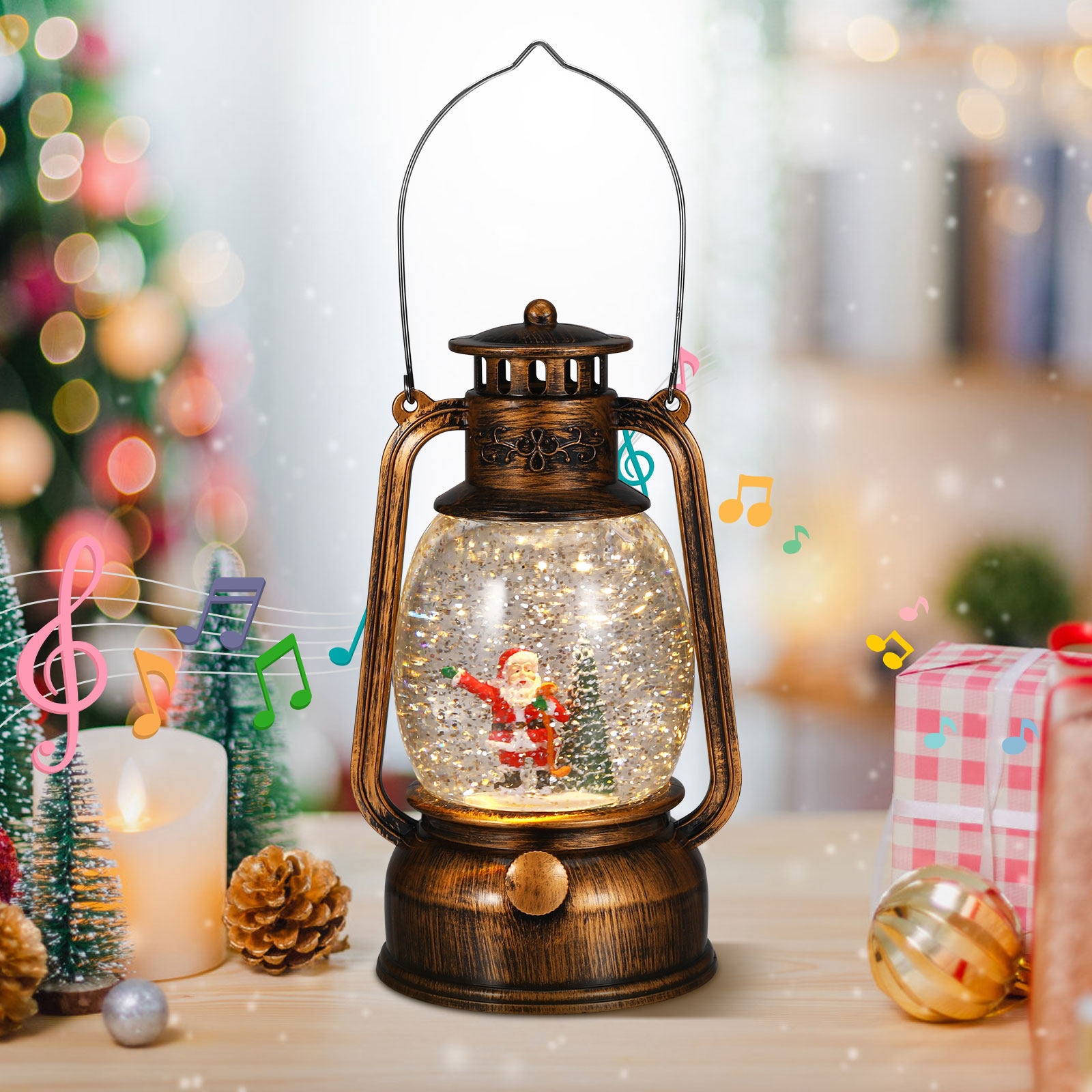 Beleuchtete Musikalische Schne – Snow Globe Musical Bewertung und Preis