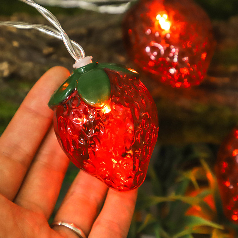6,5 Fuß 10 LEDS Erdbeer-Lichte – Led Fairy String Lights Bewertung und Preis
