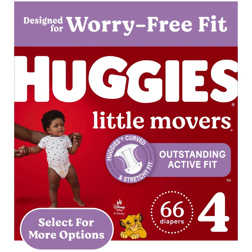 Huggies Little Movers Größe 4  – Huggies Diaper Little Movers Bewertung und Preis