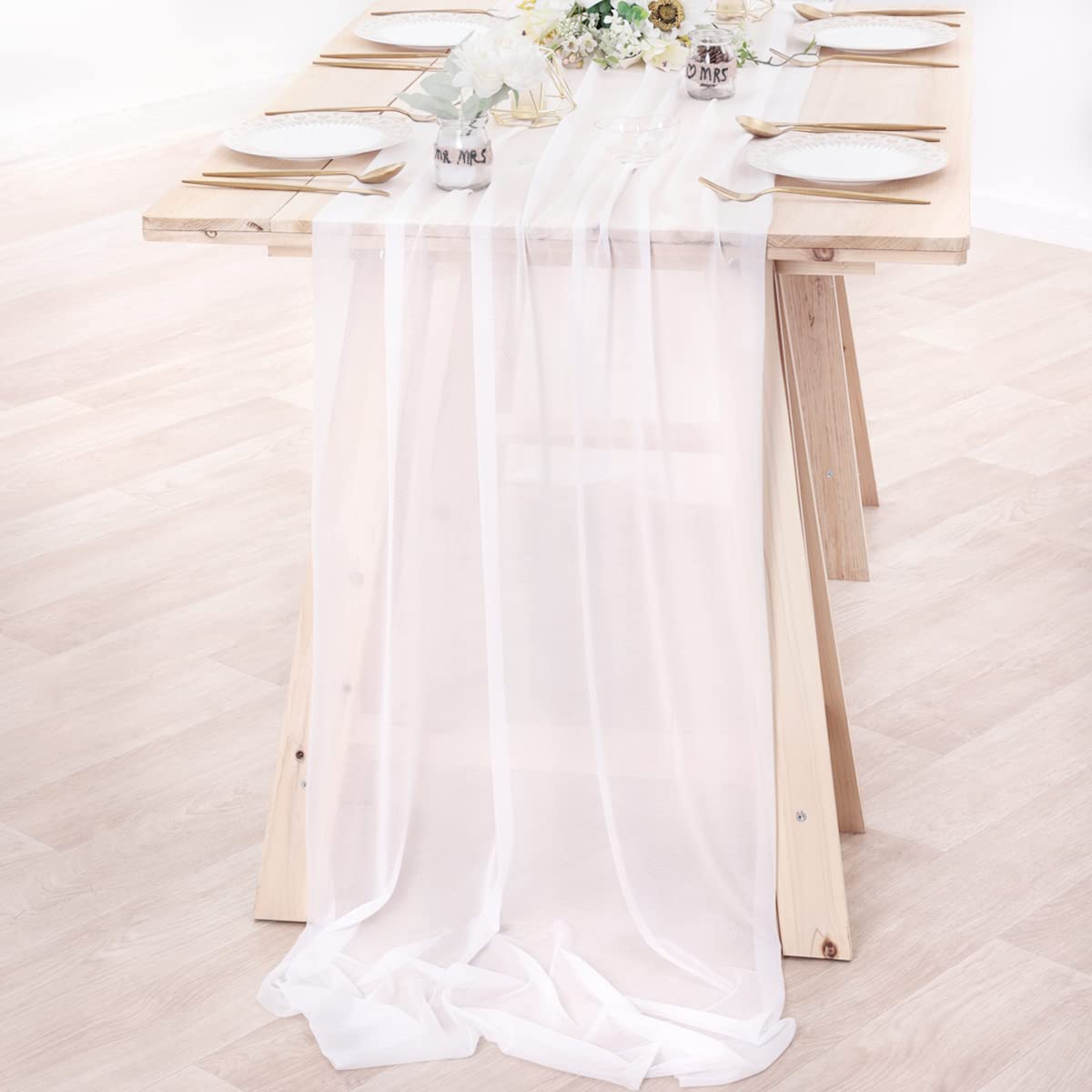 Chiffon-Tischläufer, nackt, tr – Christmas Table Runner Bewertung und Preis