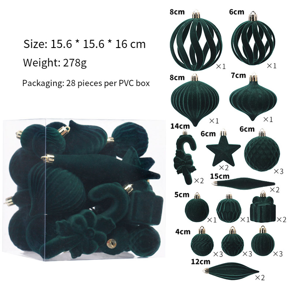    28PCS Weihnachten Kugeln W – Ornament Ball Set Bewertung und Preis