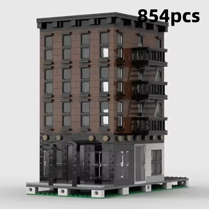 Modulares Straßenansicht-Diora – Lego Set City Bewertung und Preis
