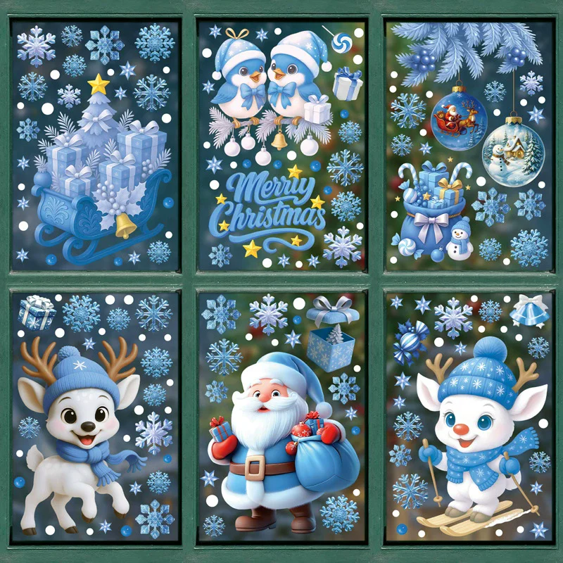 DIY Weihnachts-PVC-Fensterfoli – Snowflake Window Decal Bewertung und Preis
