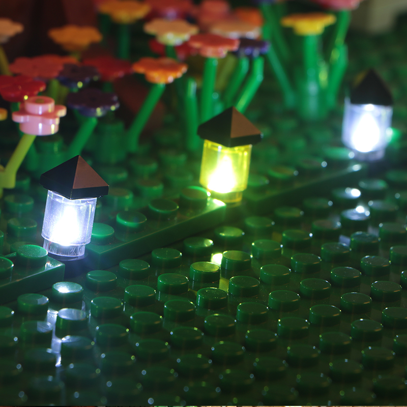 1PC DIY 1x4 Baustein Lampe Str – Lego Set City Bewertung und Preis