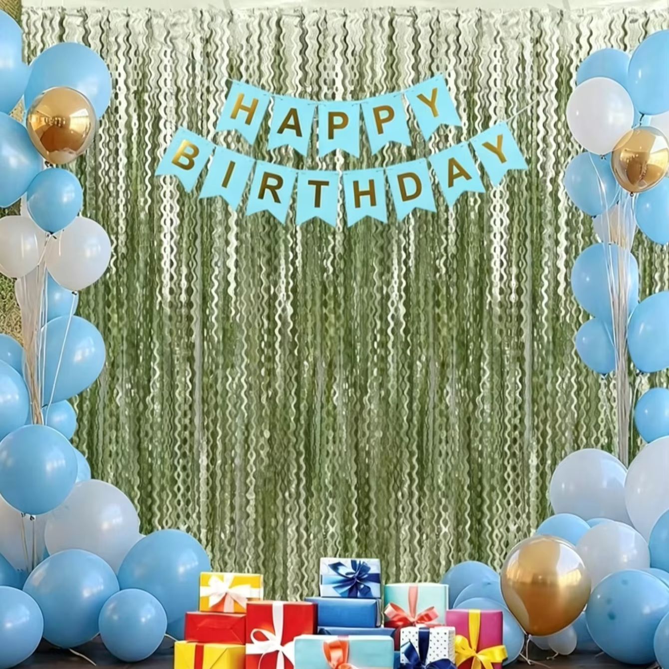 2 Stück Salbeigrüner Wellenför – Tinsel Garland Decoration Bewertung und Preis