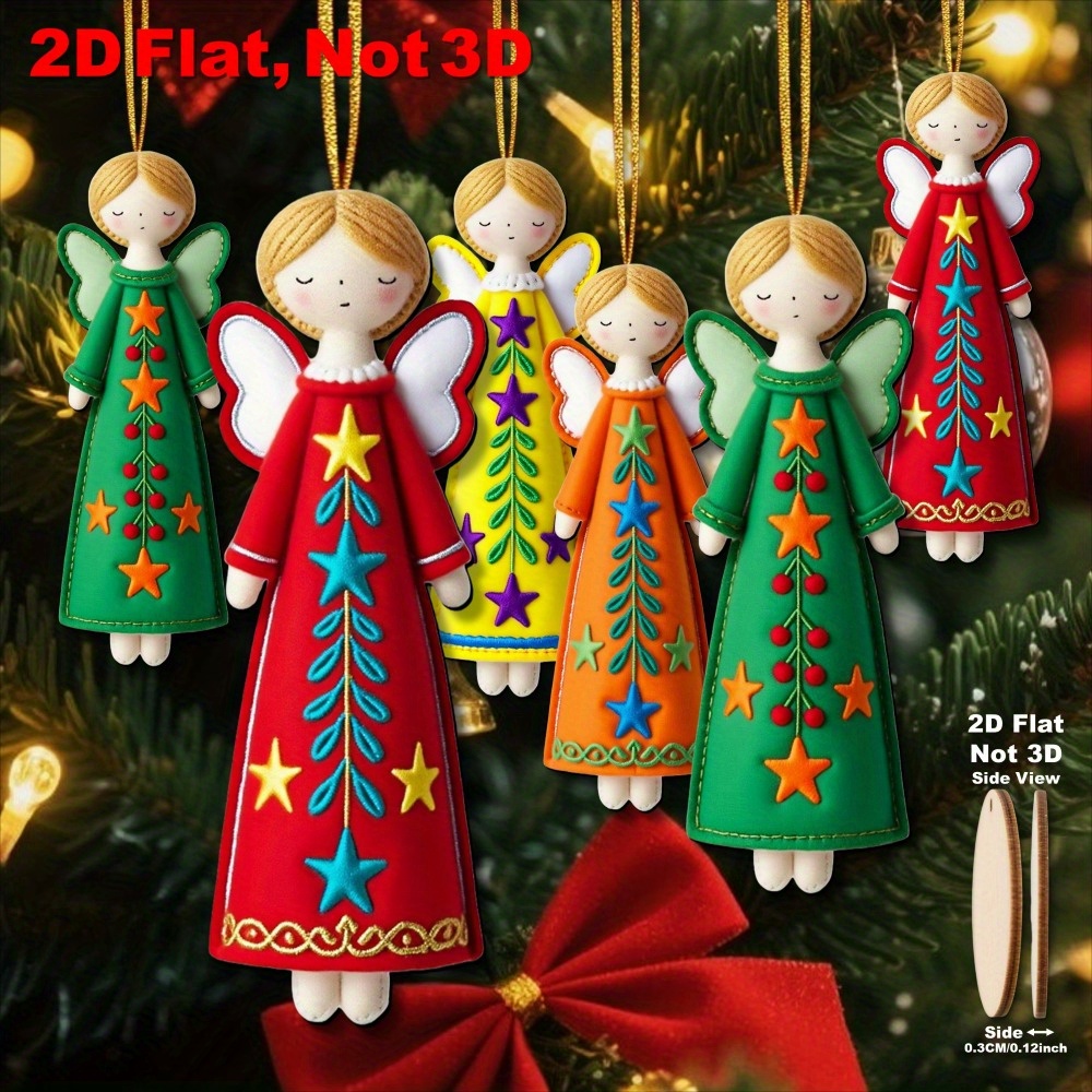 16 bunte Engelornamente – 4. 7 – Star Tree Topper Bewertung und Preis