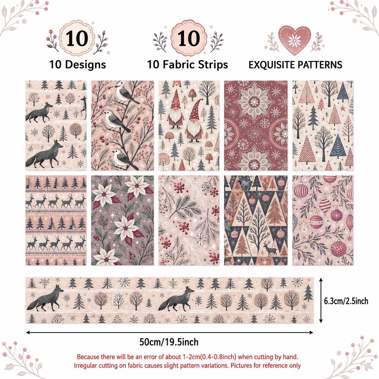 10 Stück Weihnachtsmuster Jell – Christmas Table Runner Bewertung und Preis
