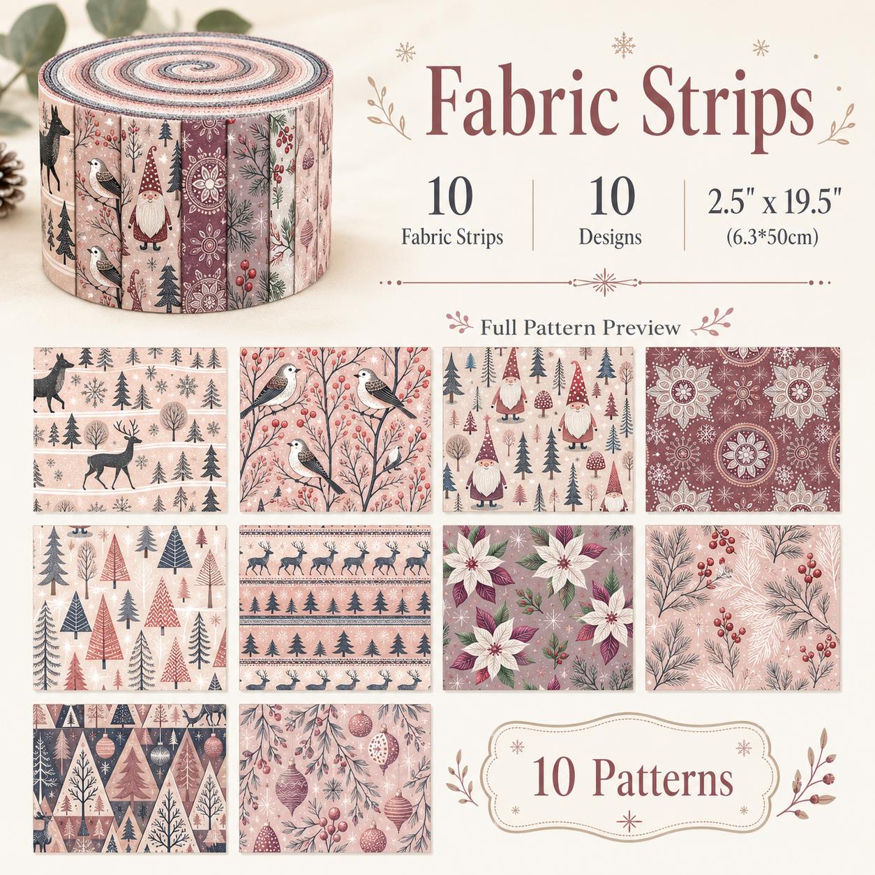 10 Stück Weihnachtsmuster Jell – Christmas Table Runner Bewertung und Preis