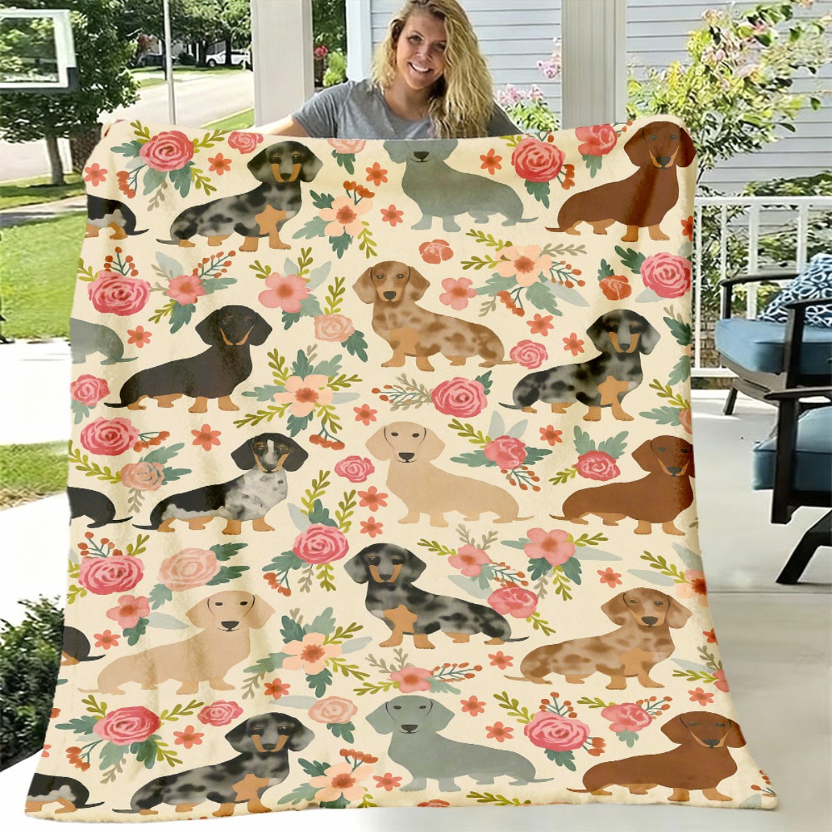 Niedliche Weihnachts-Dackel-Hu – Christmas Throw Blanket Bewertung und Preis