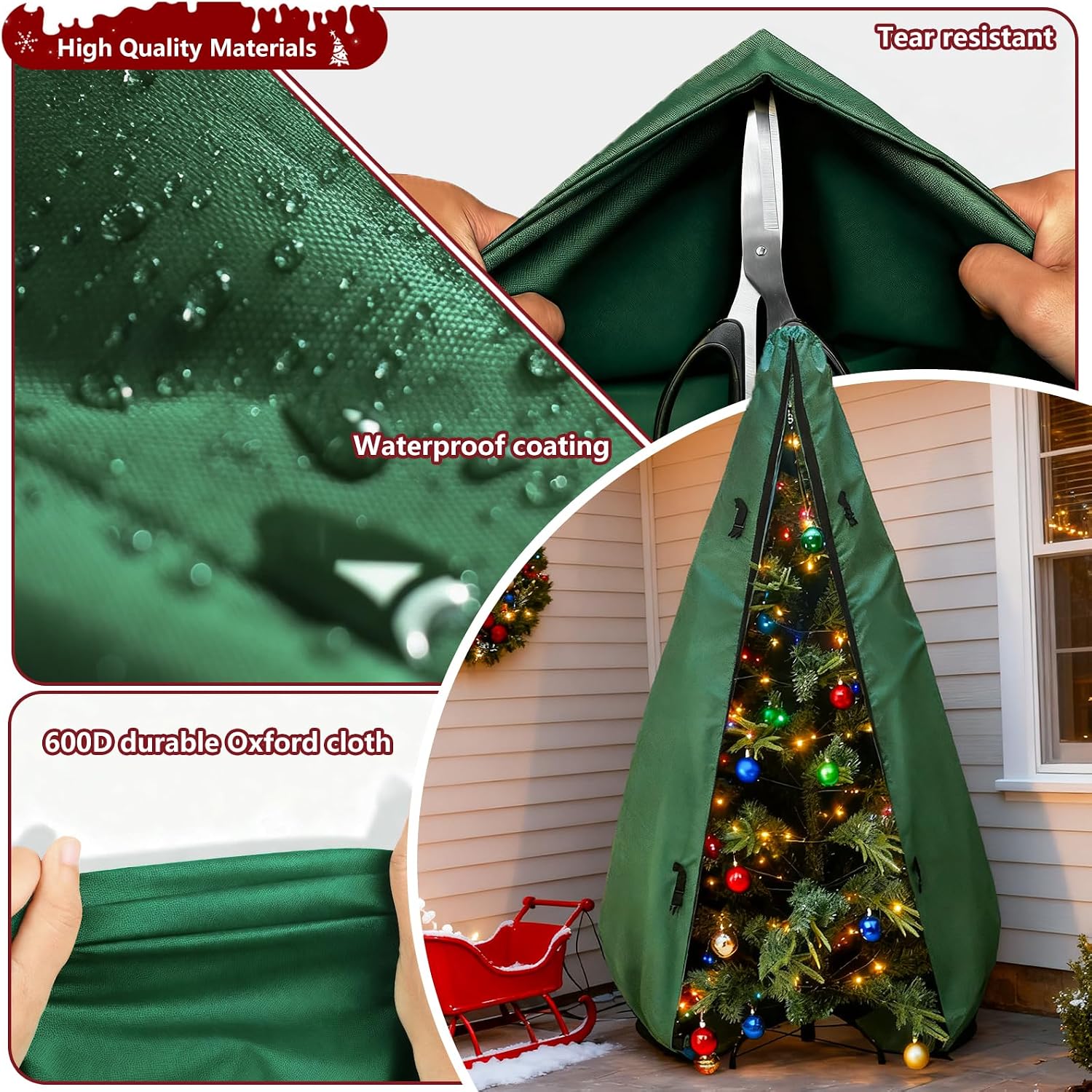 Aufrechte Weihnachtsbaum-Aufbe – Christmas Tree Artificial Bewertung und Preis