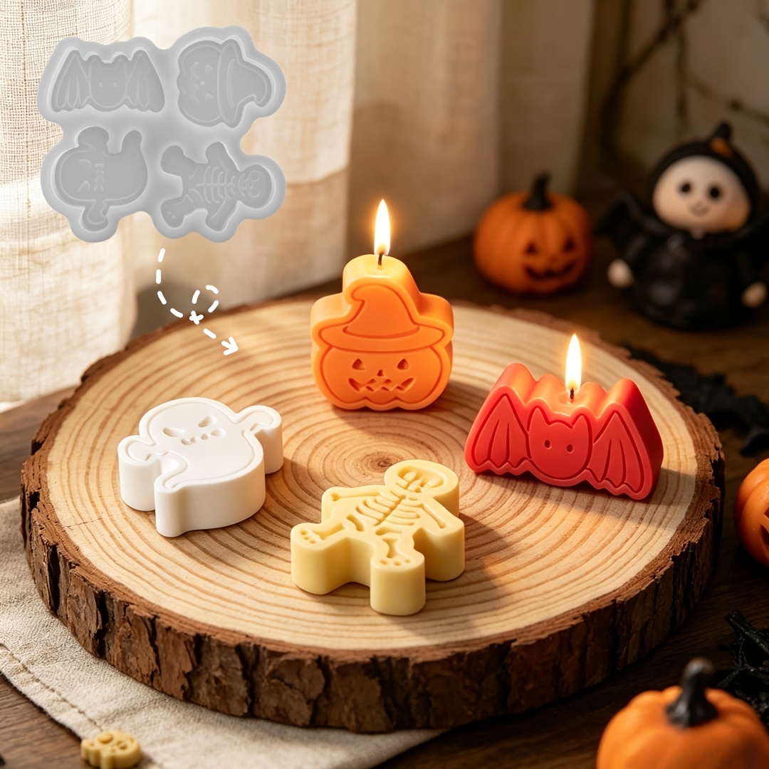 4-fach Silikonharzform-Set für – Holiday Candle Set Bewertung und Preis
