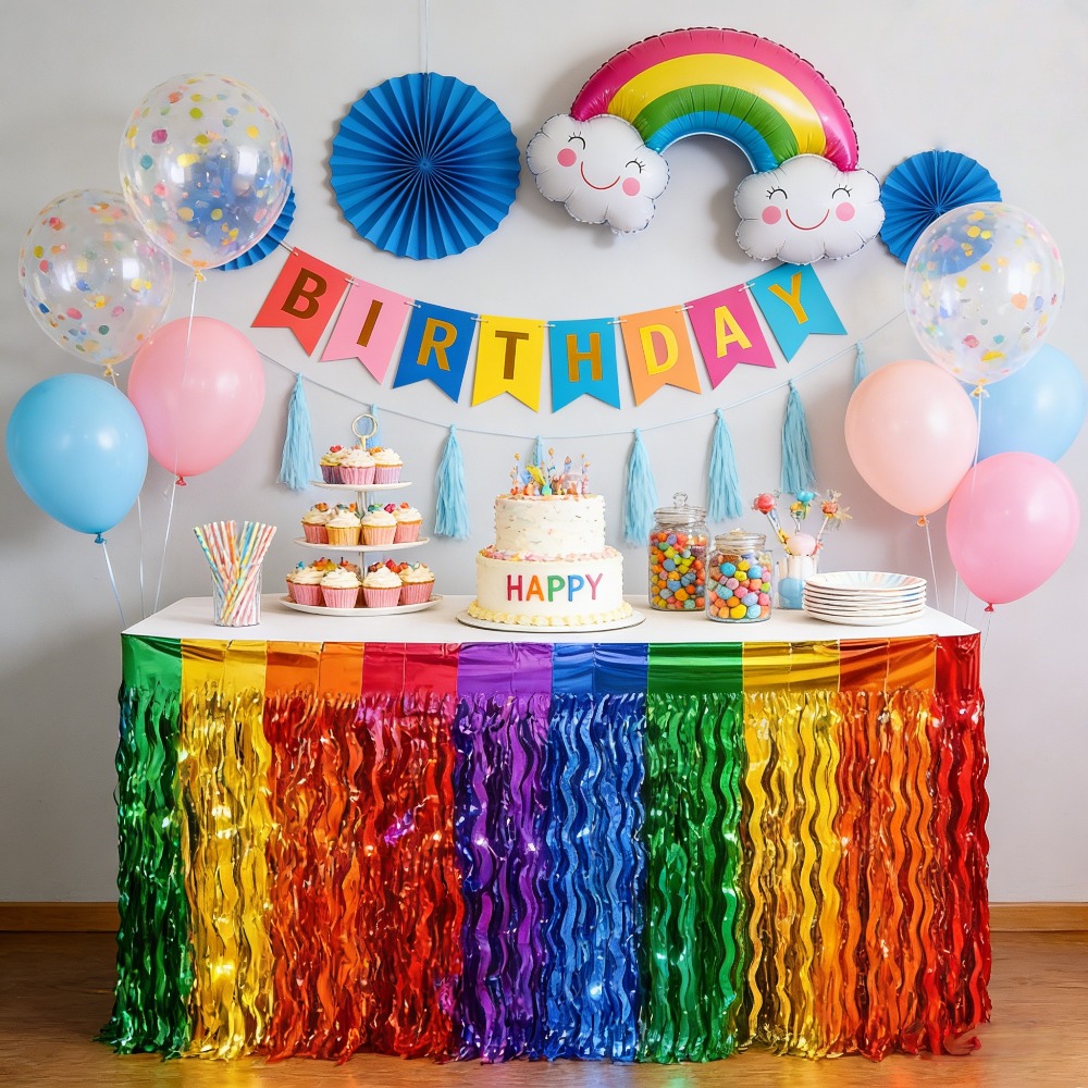 2er-Pack Regenbogen Wellige Me – Tinsel Garland Decoration Bewertung und Preis